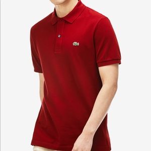 Red Lacoste Polo - Large - Excellent Condition